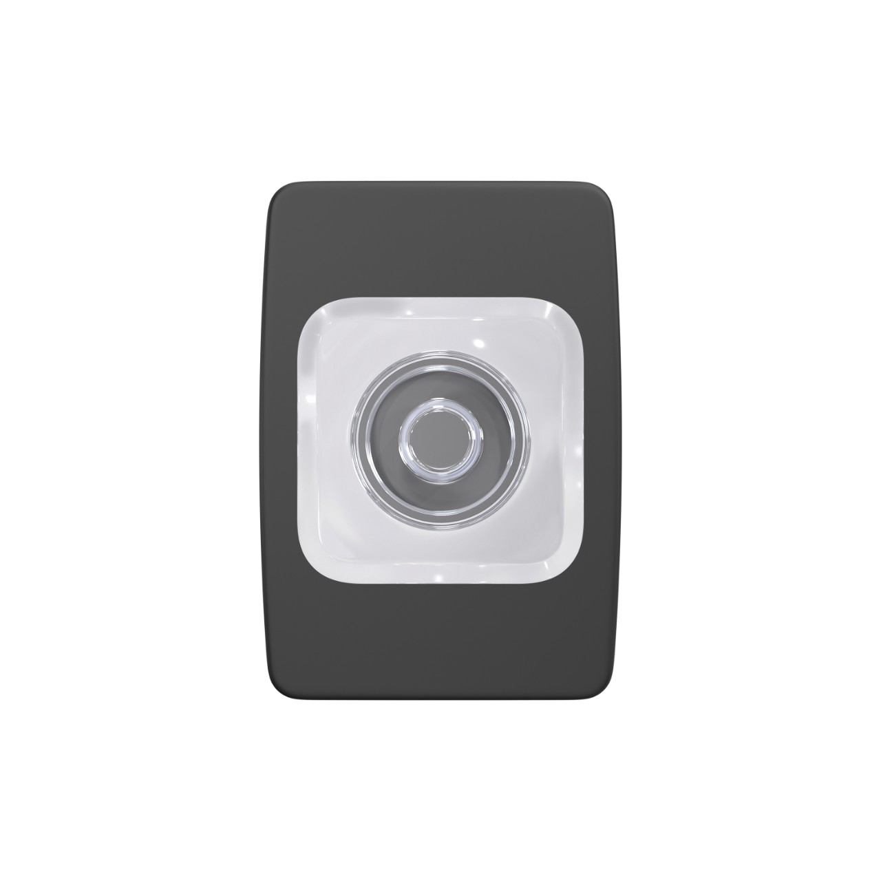 Custom Kyle Hall-Closet and Bed-Bath Lock Glass Knob with Greene Trim