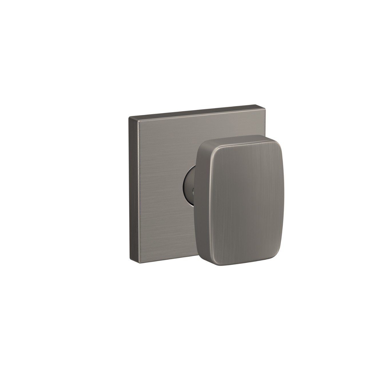 Custom Nixon Hall-Closet and Bed-Bath Lock Knob with Collins Trim