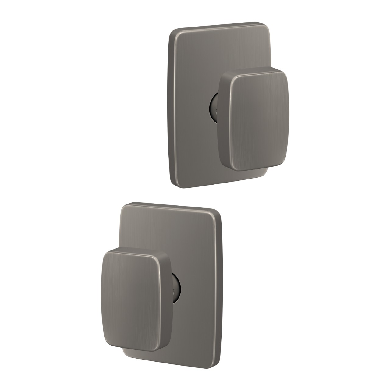 Custom Nixon Hall-Closet and Bed-Bath Lock Knob with Greene Trim