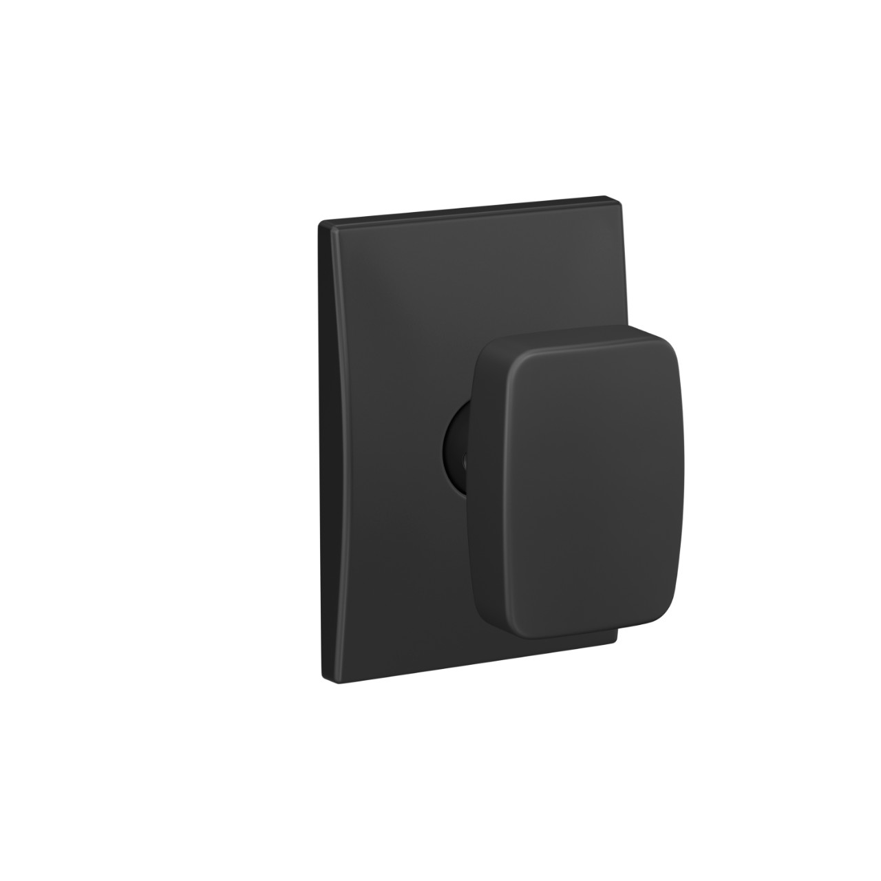 Custom Nixon Hall-Closet and Bed-Bath Lock Knob with Century Trim