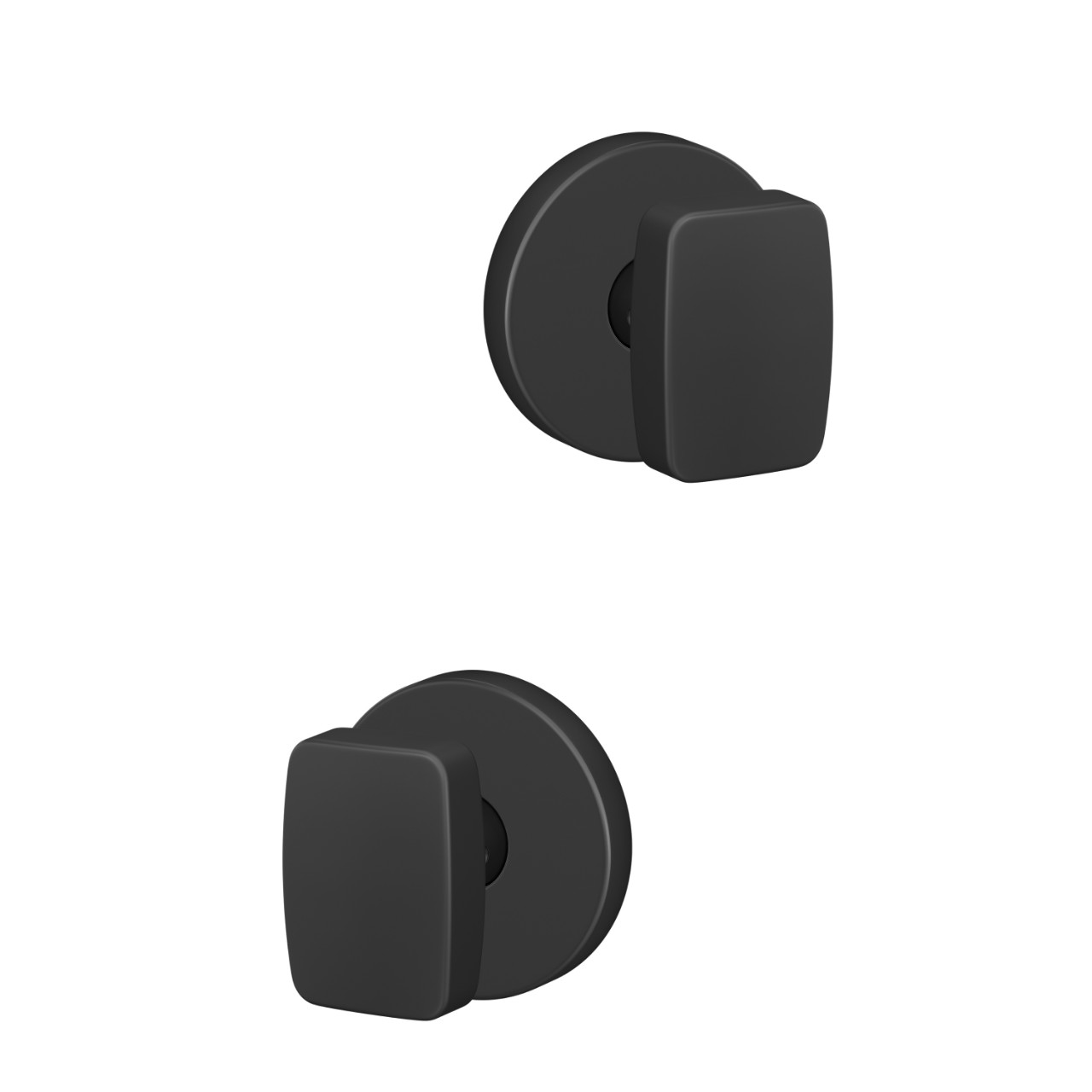 Custom Nixon Hall-Closet and Bed-Bath Lock Knob with Howe Trim