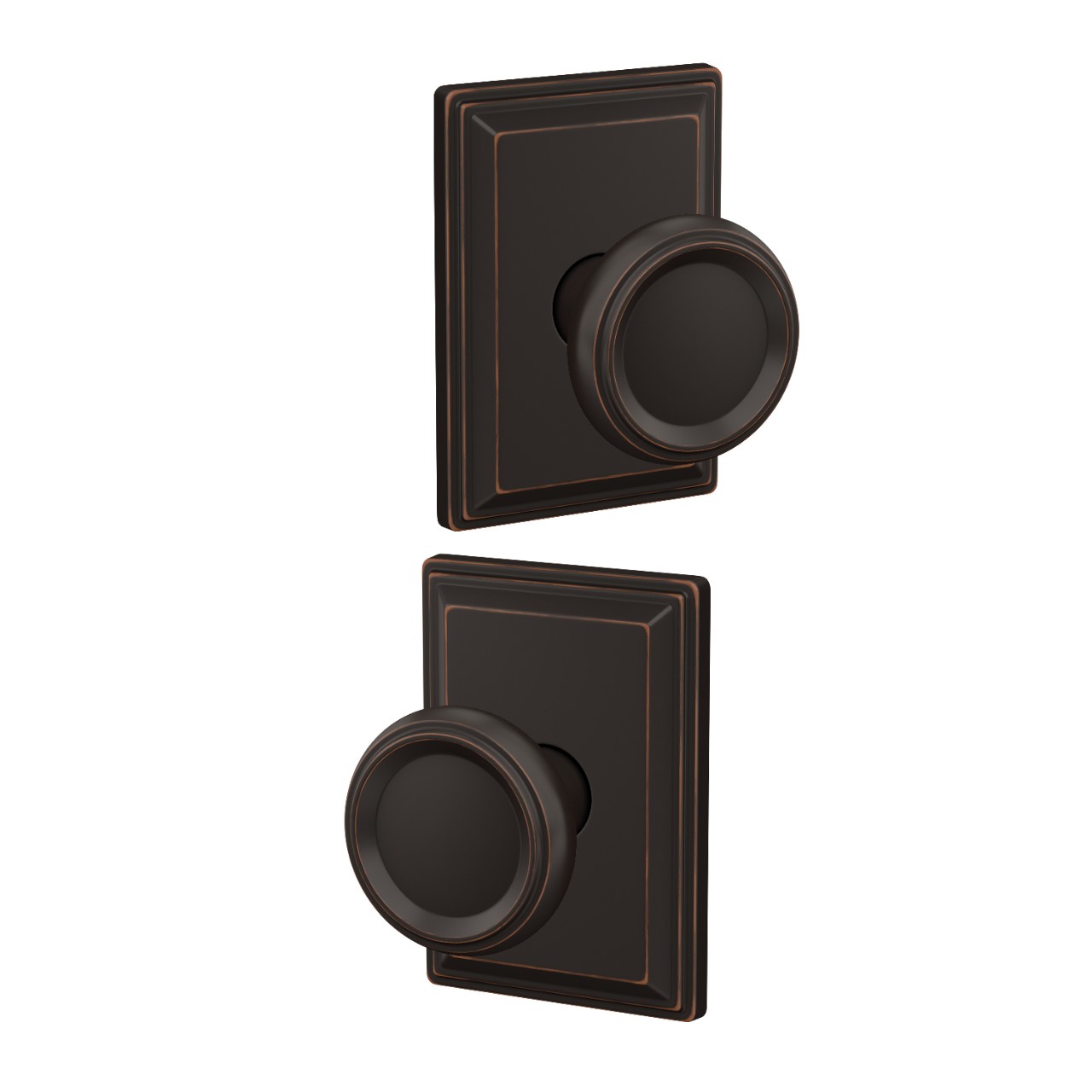 Custom Offerman Non-Turning Knob with Grandville Trim