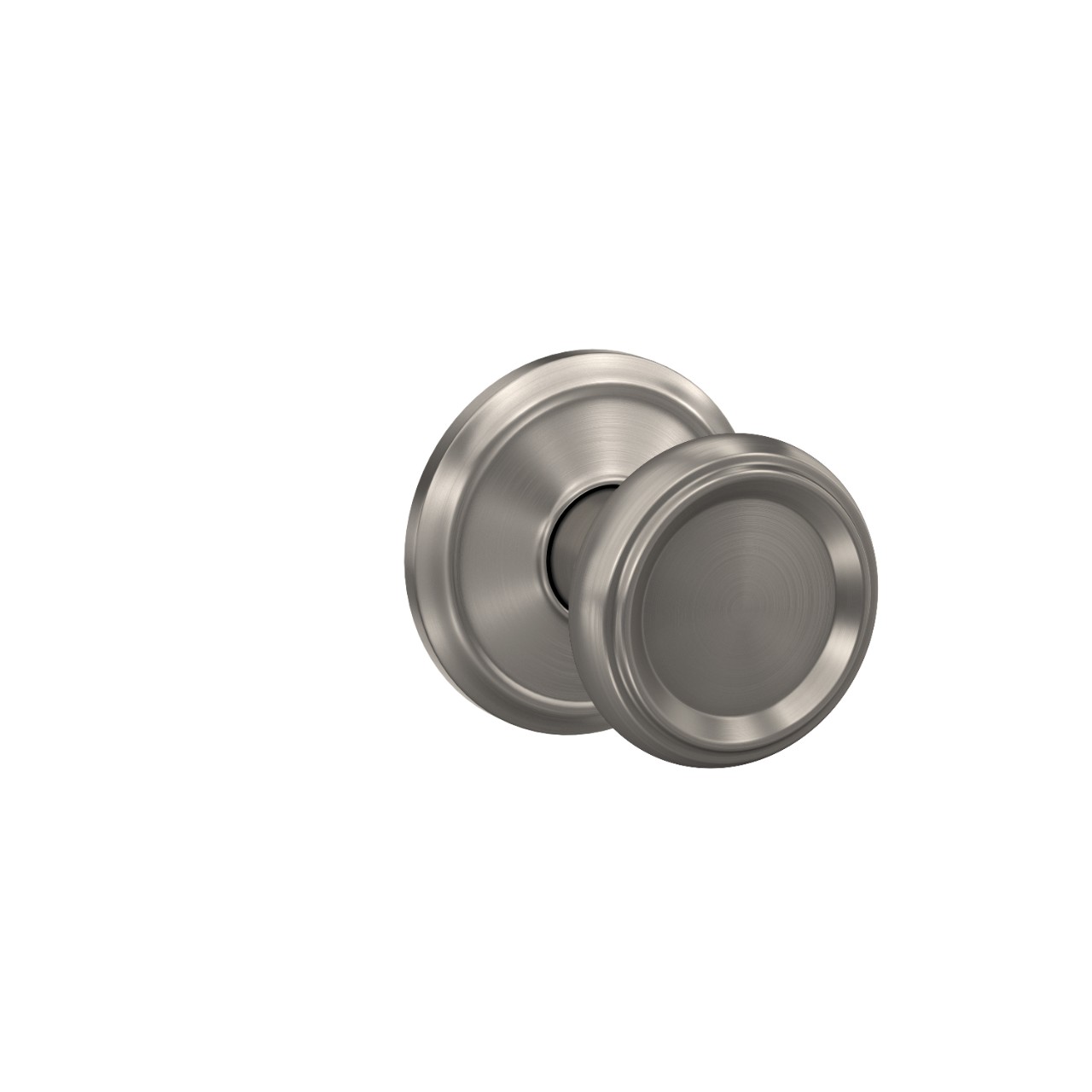 Custom Offerman Knob with Alden Trim Hall-Closet and Bed-Bath Lock