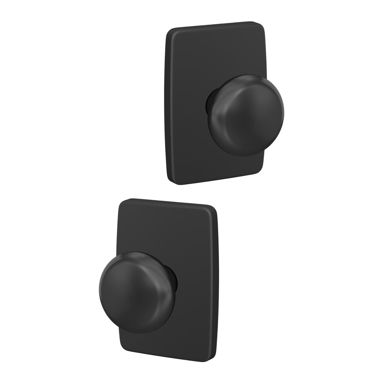 Custom Plymouth Hall-Closet and Bed-Bath Lock Knob with Greene Trim