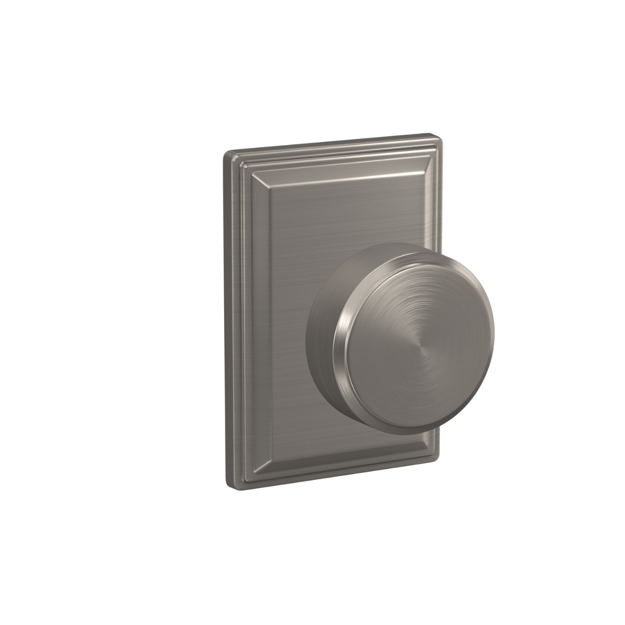 Custom Swanson Hall-Closet and Bed-Bath Lock Knob with Grandville Trim