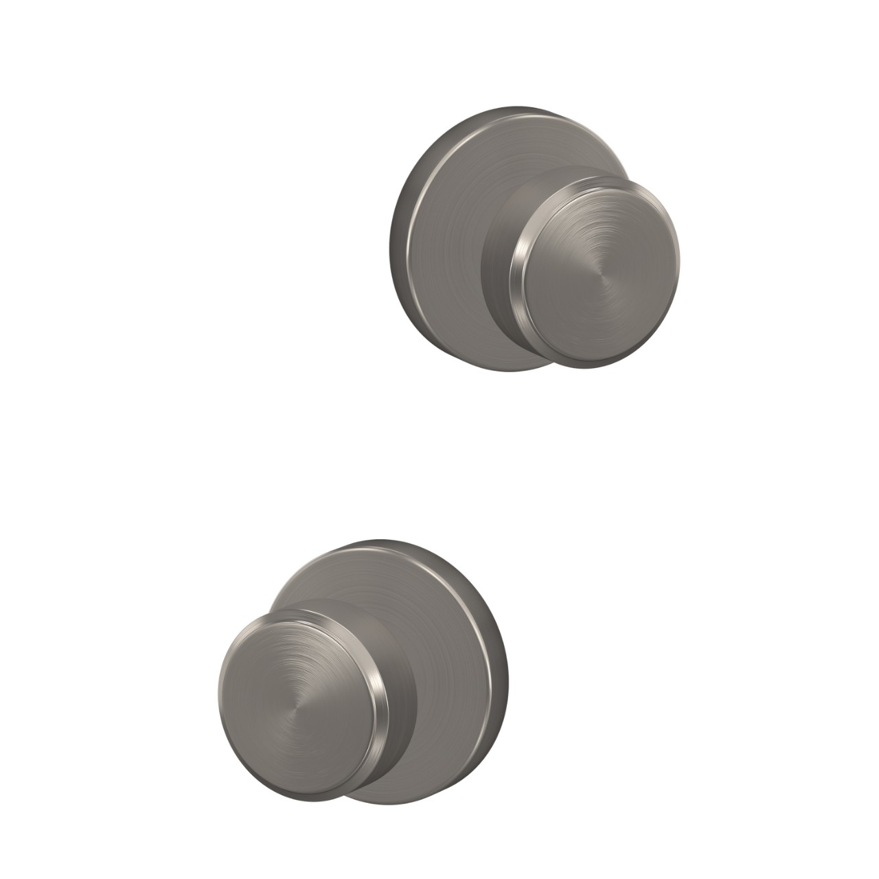 Custom Swanson Hall-Closet and Bed-Bath Lock Knob with Howe Trim