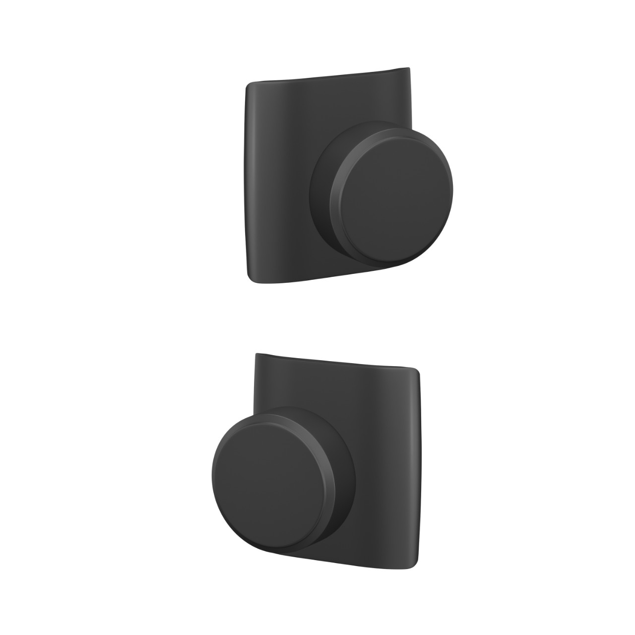 Custom Swanson Hall-Closet and Bed-Bath Lock Knob with Dalton Trim