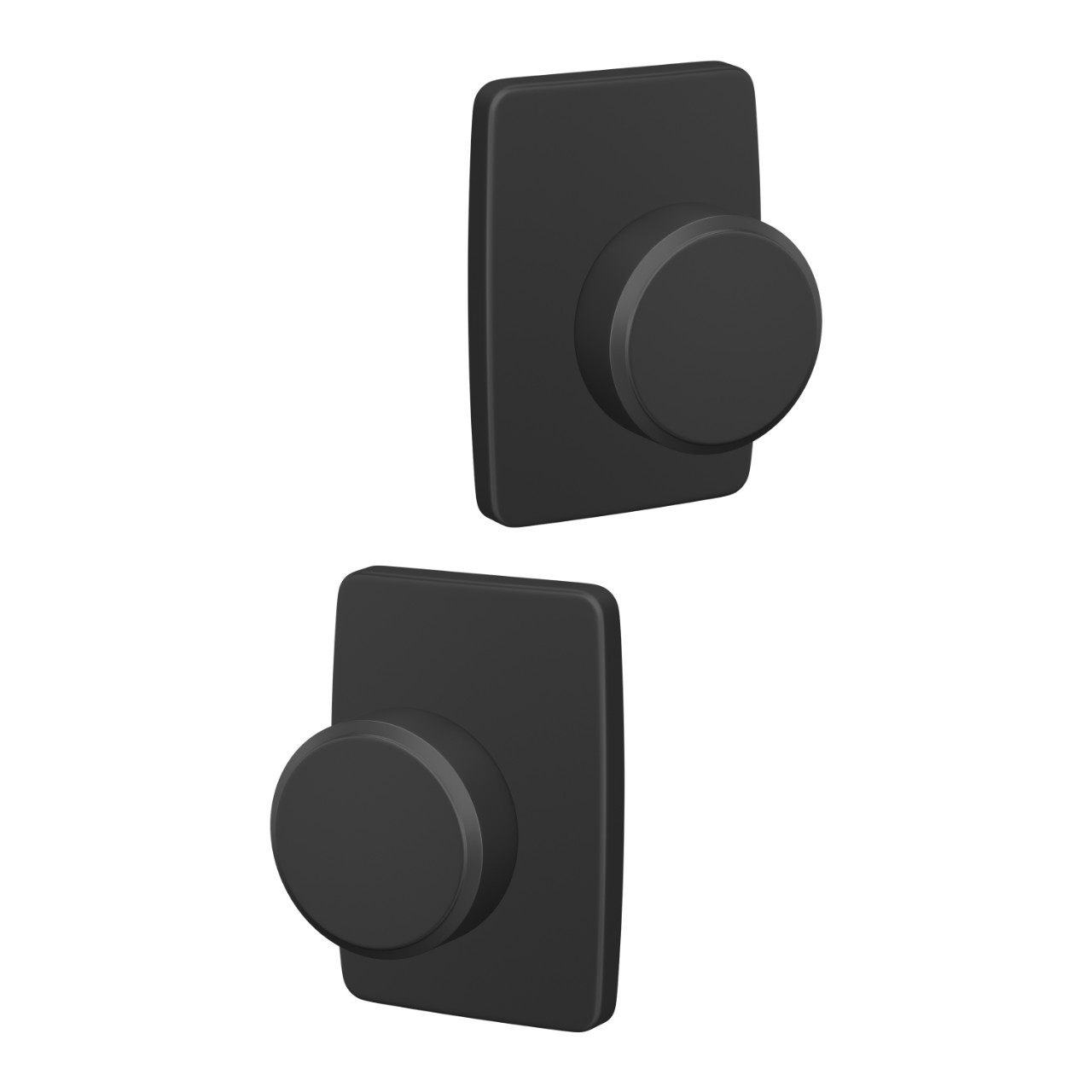 Custom Swanson Hall-Closet and Bed-Bath Lock Knob with Greene Trim