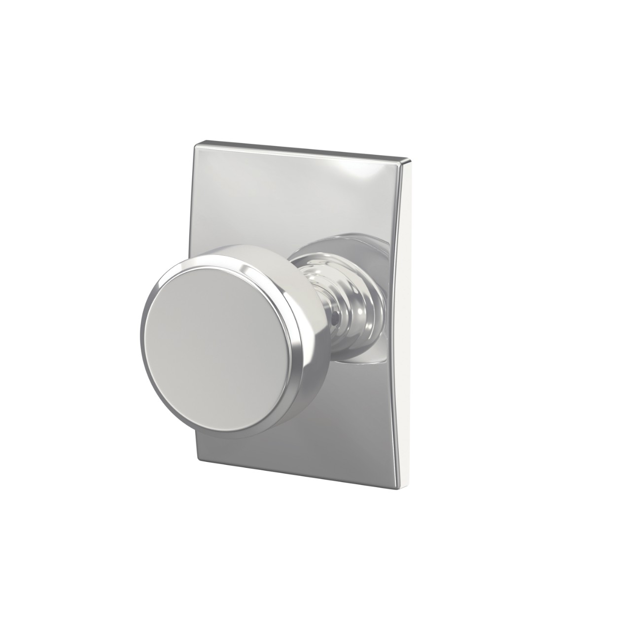 Custom Swanson Hall-Closet and Bed-Bath Lock Knob with Century Trim