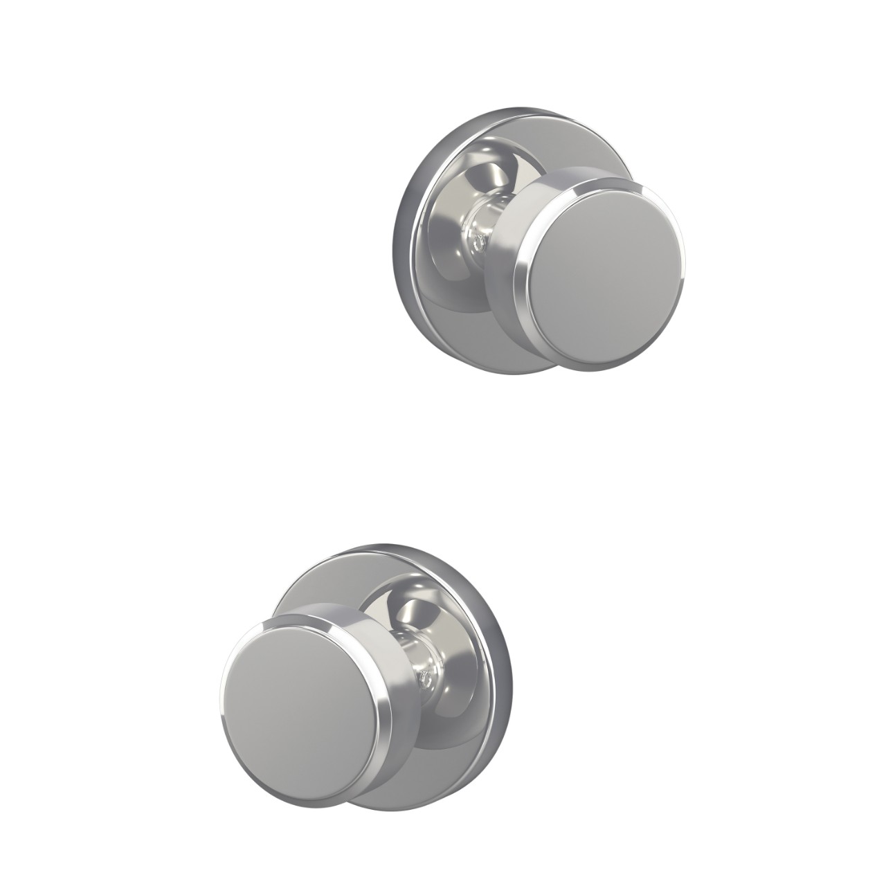 Custom Swanson Hall-Closet and Bed-Bath Lock Knob with Howe Trim