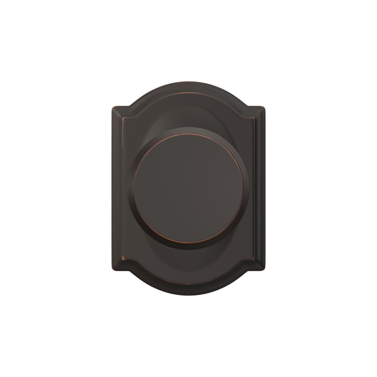 Custom Swanson Hall-Closet and Bed-Bath Lock Knob with Camelot Trim
