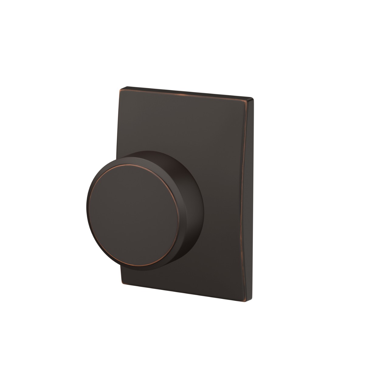 Custom Swanson Hall-Closet and Bed-Bath Lock Knob with Century Trim