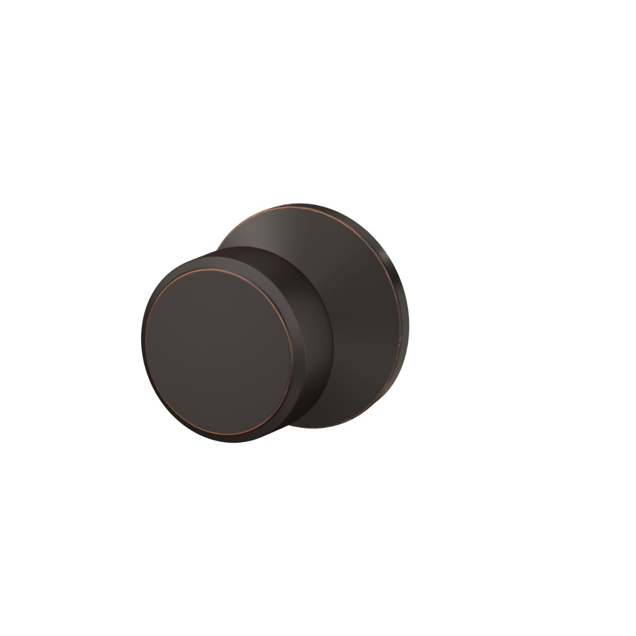 Custom Swanson Hall-Closet and Bed-Bath Lock Knob with Kinsler Trim