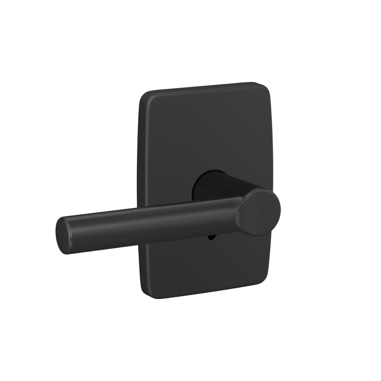 Custom Broadway Hall-Closet and Bed-Bath Lock Lever with Greene Trim