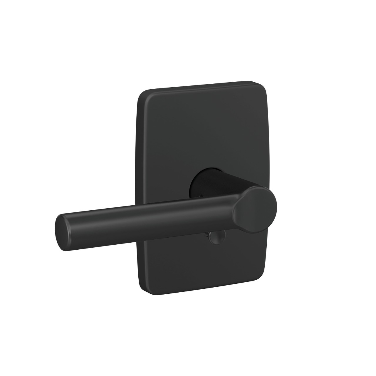 Custom Broadway Hall-Closet and Bed-Bath Lock Lever with Greene Trim