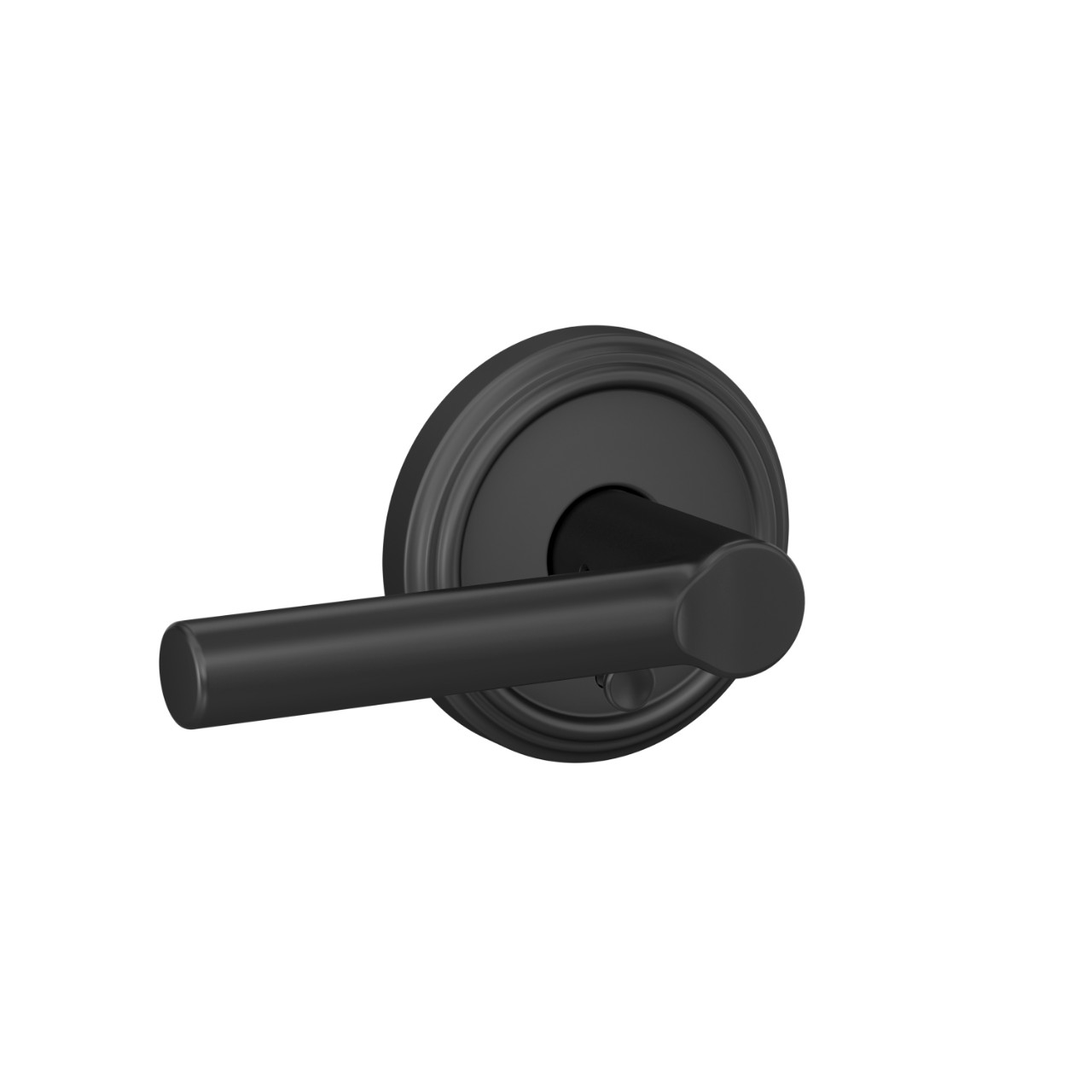 Custom Broadway Hall-Closet and Bed-Bath Lock Lever with Indy Trim