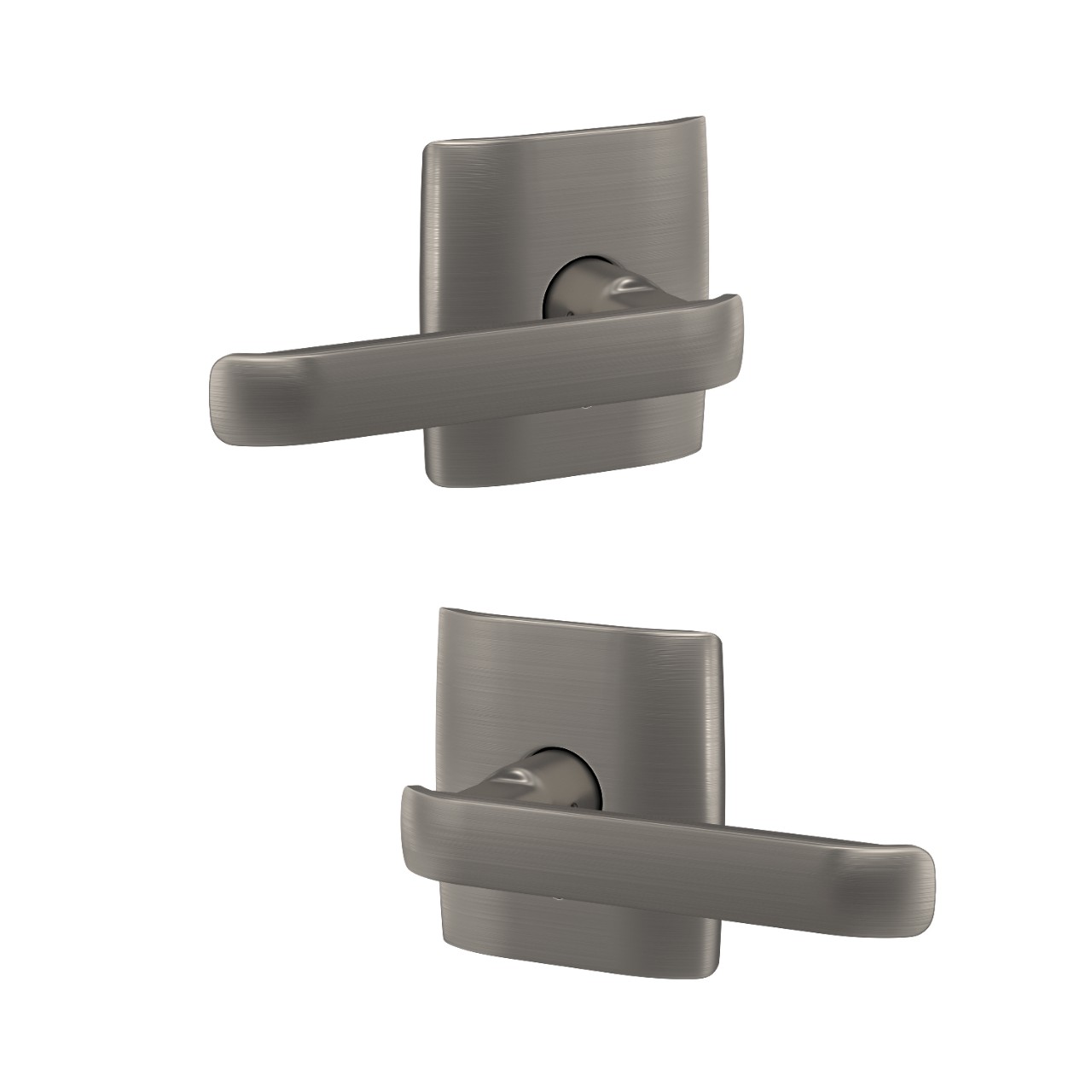 Custom Clybourn Non-Turning Lever with Dalton Trim