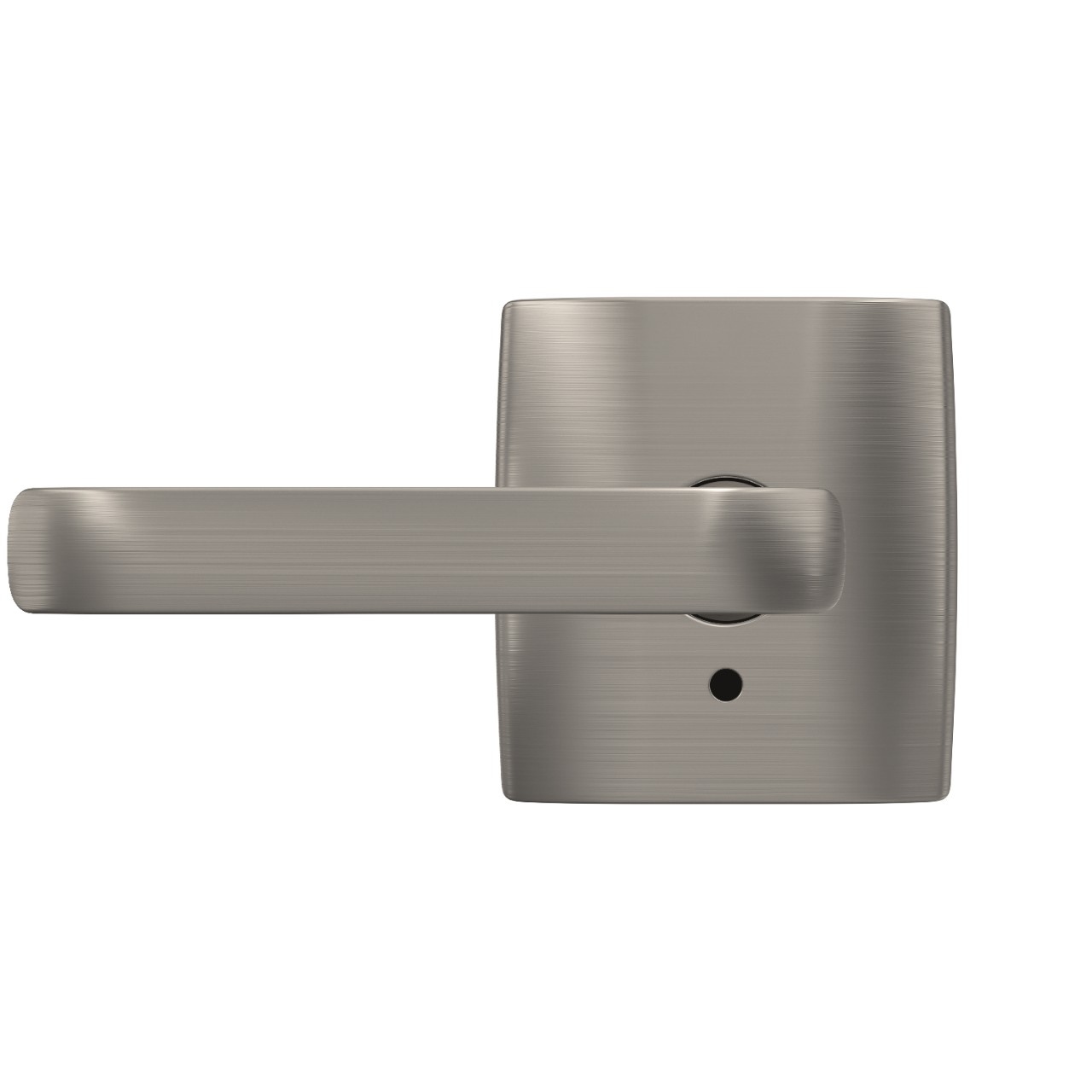 Custom Clybourn Lever with Dalton Trim Hall-Closet and Bed-Bath Lock