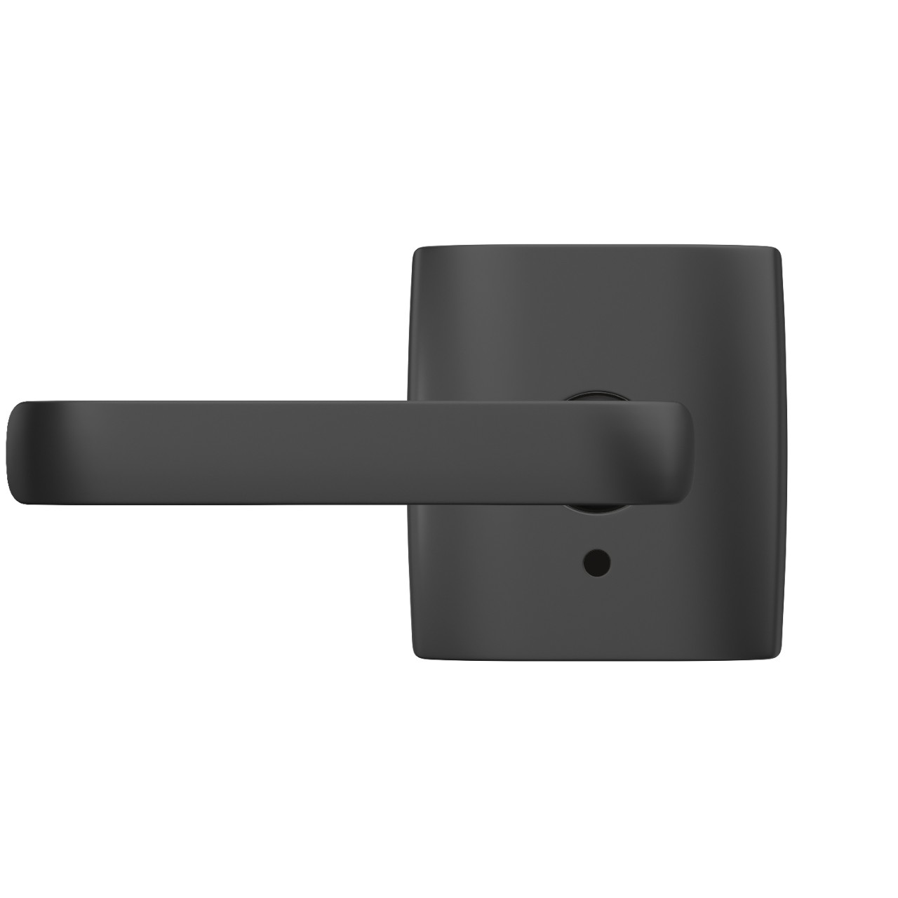 Custom Clybourn Lever with Dalton Trim Hall-Closet and Bed-Bath Lock
