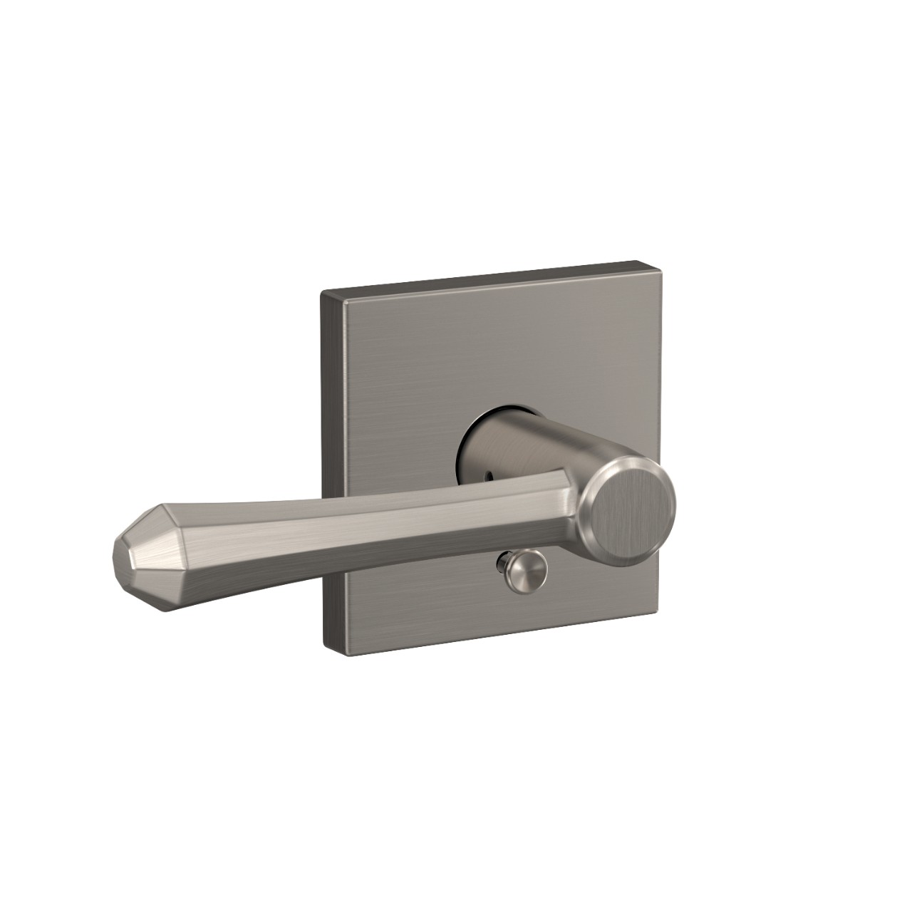 Custom Dempsey Lever Combined Interior Hall-Closet and Bed-Bath Lock