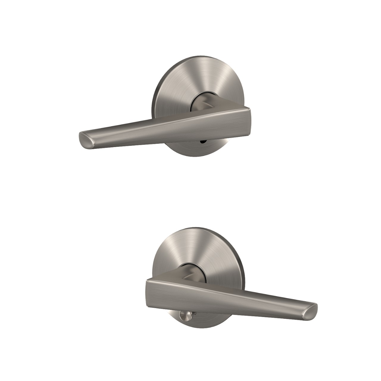 Custom Eller Lever Combined Interior Hall-Closet and Bed-Bath Lock