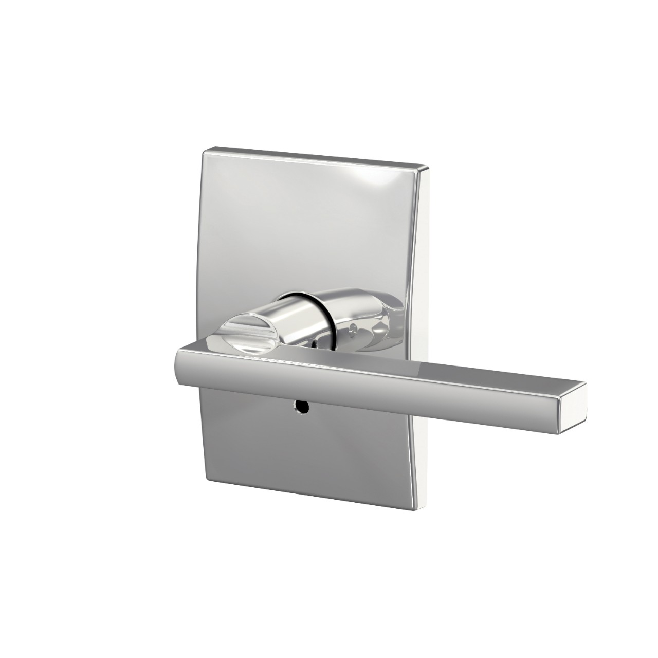 Custom Latitude Lever Combined Interior Hall-Closet and Bed-Bath Lock