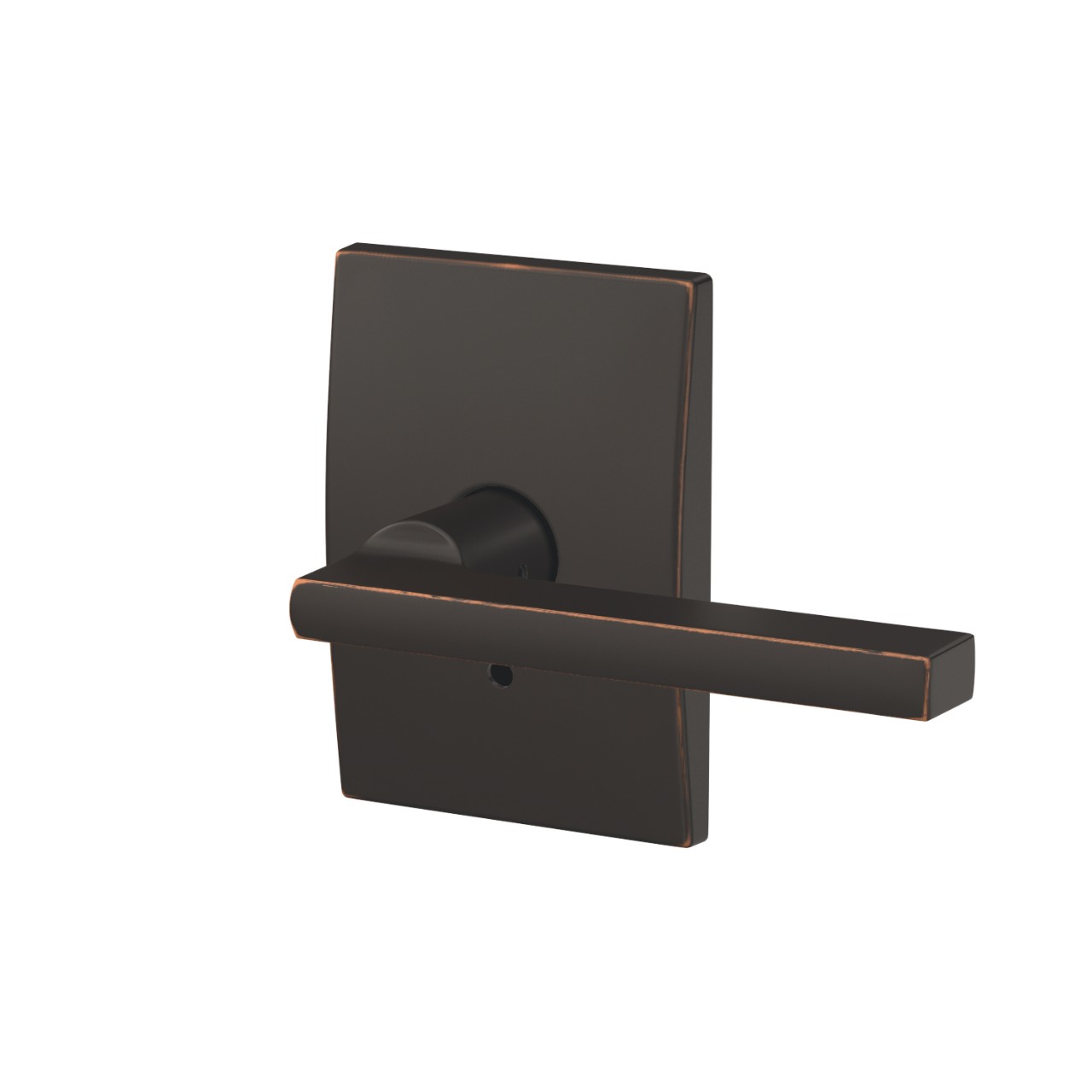 Custom Latitude Lever Combined Interior Hall-Closet and Bed-Bath Lock