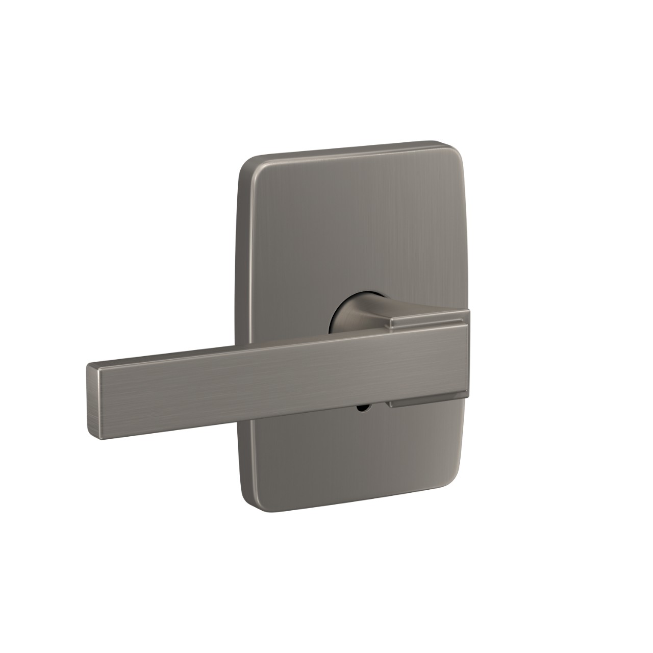 Custom Northbrook Hall-Closet and Bed-Bath Lock Lever with Greene Trim