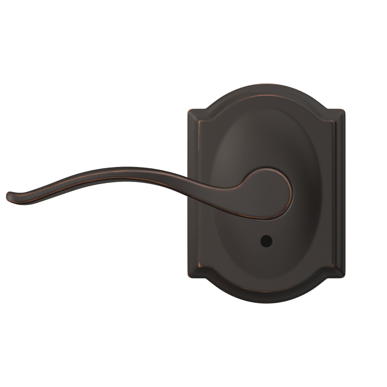 Custom Pennant Non-Turning Lever with Camelot Trim