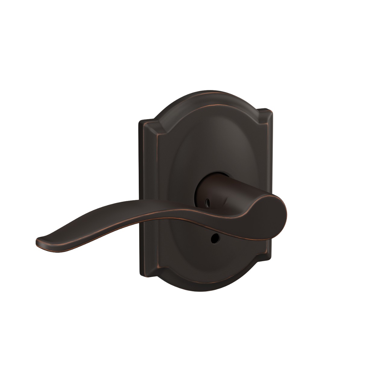 Custom Pennant Non-Turning Lever with Camelot Trim