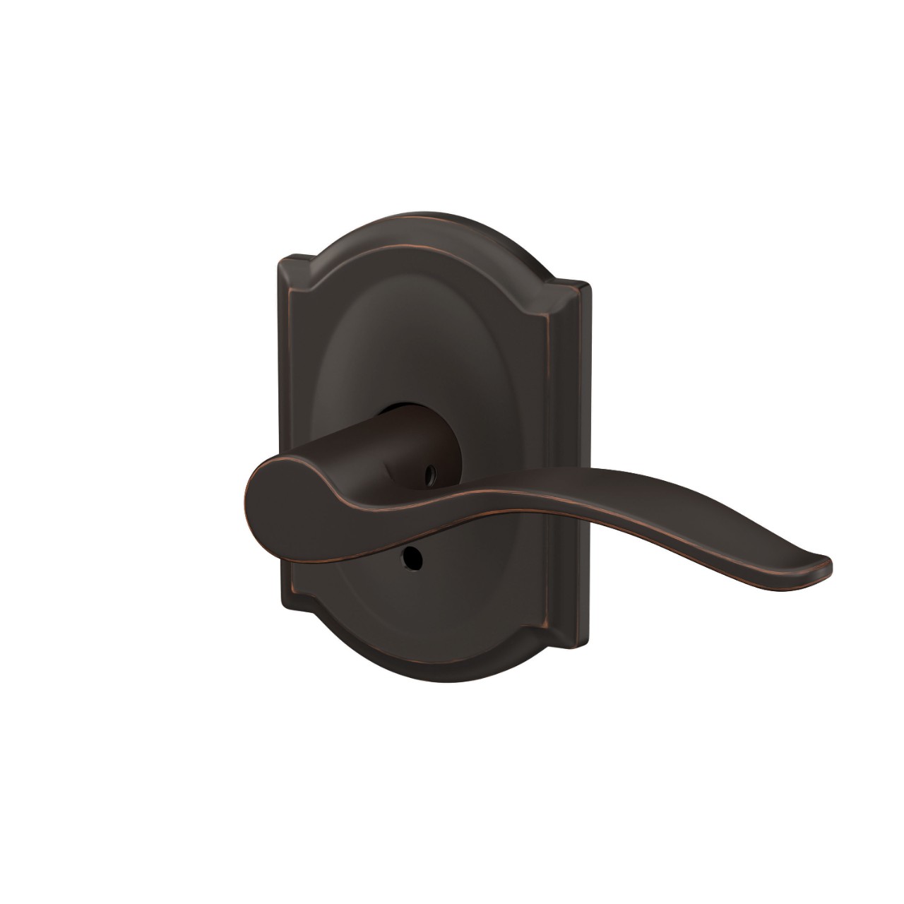 Custom Pennant Non-Turning Lever with Camelot Trim