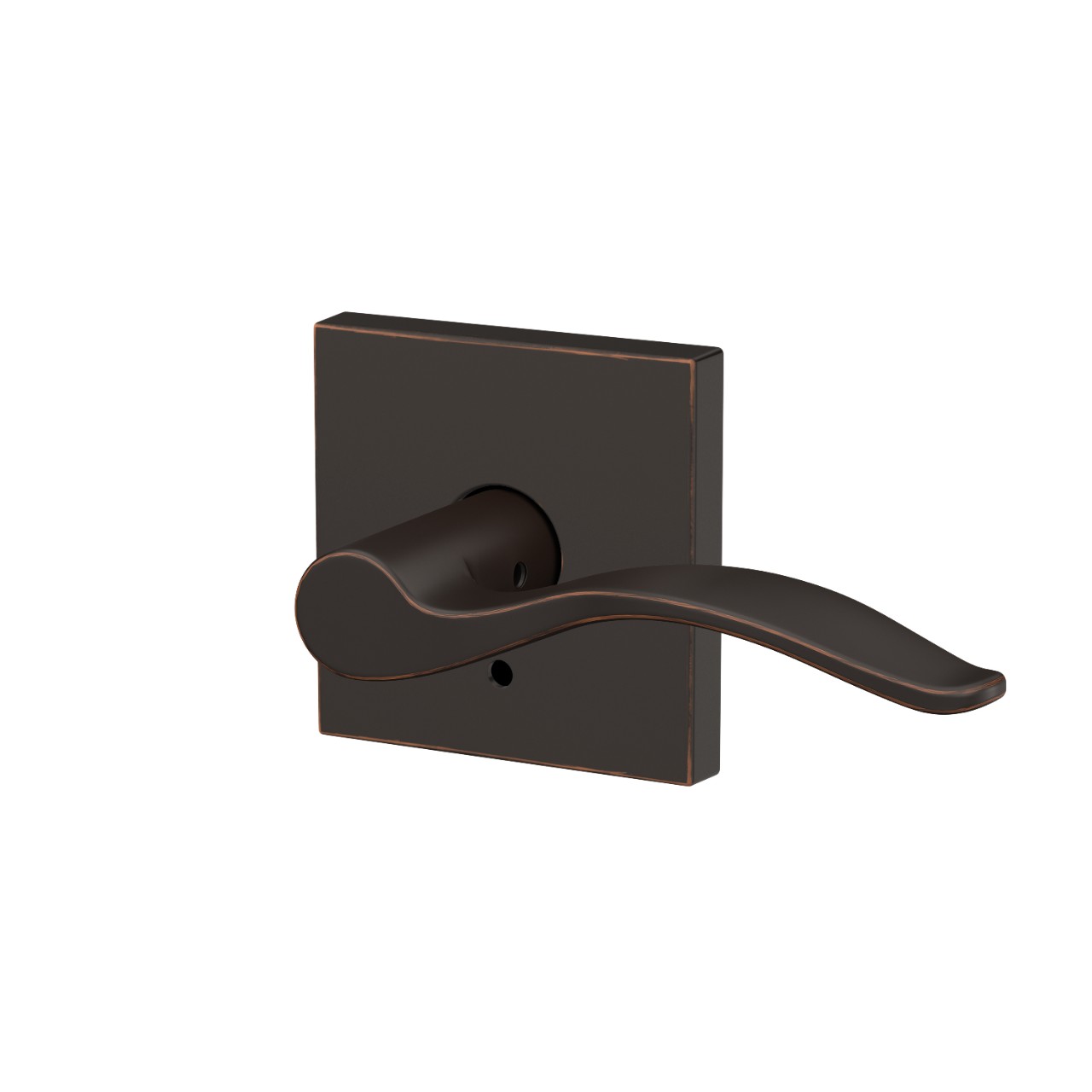 Custom Pennant Non-Turning Lever with Collins Trim
