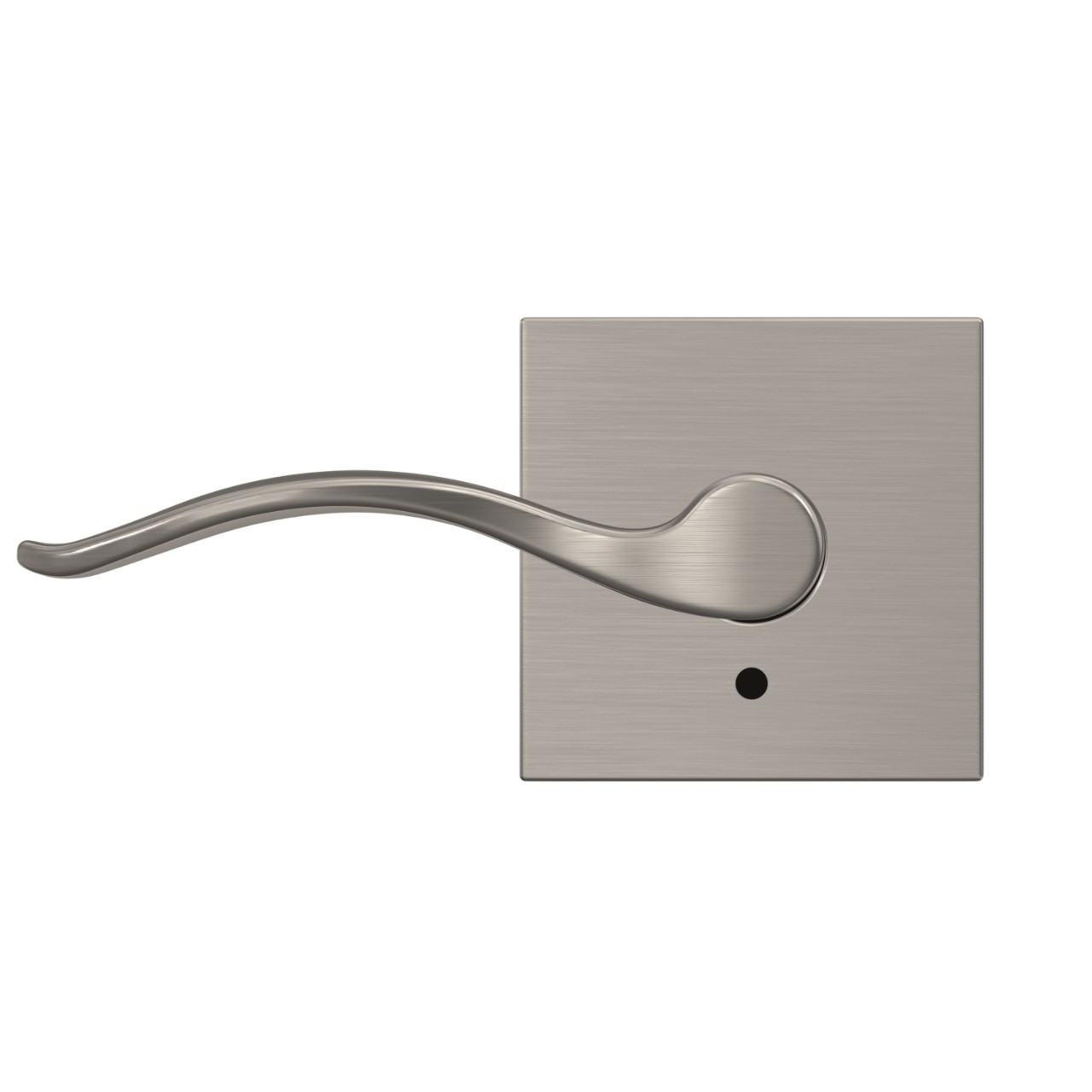 Custom Pennant Hall-Closet and Bed-Bath Lock Lever with Collins Trim