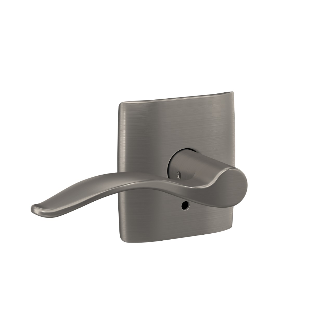 Custom Pennant Hall-Closet and Bed-Bath Lock Lever with Dalton Trim