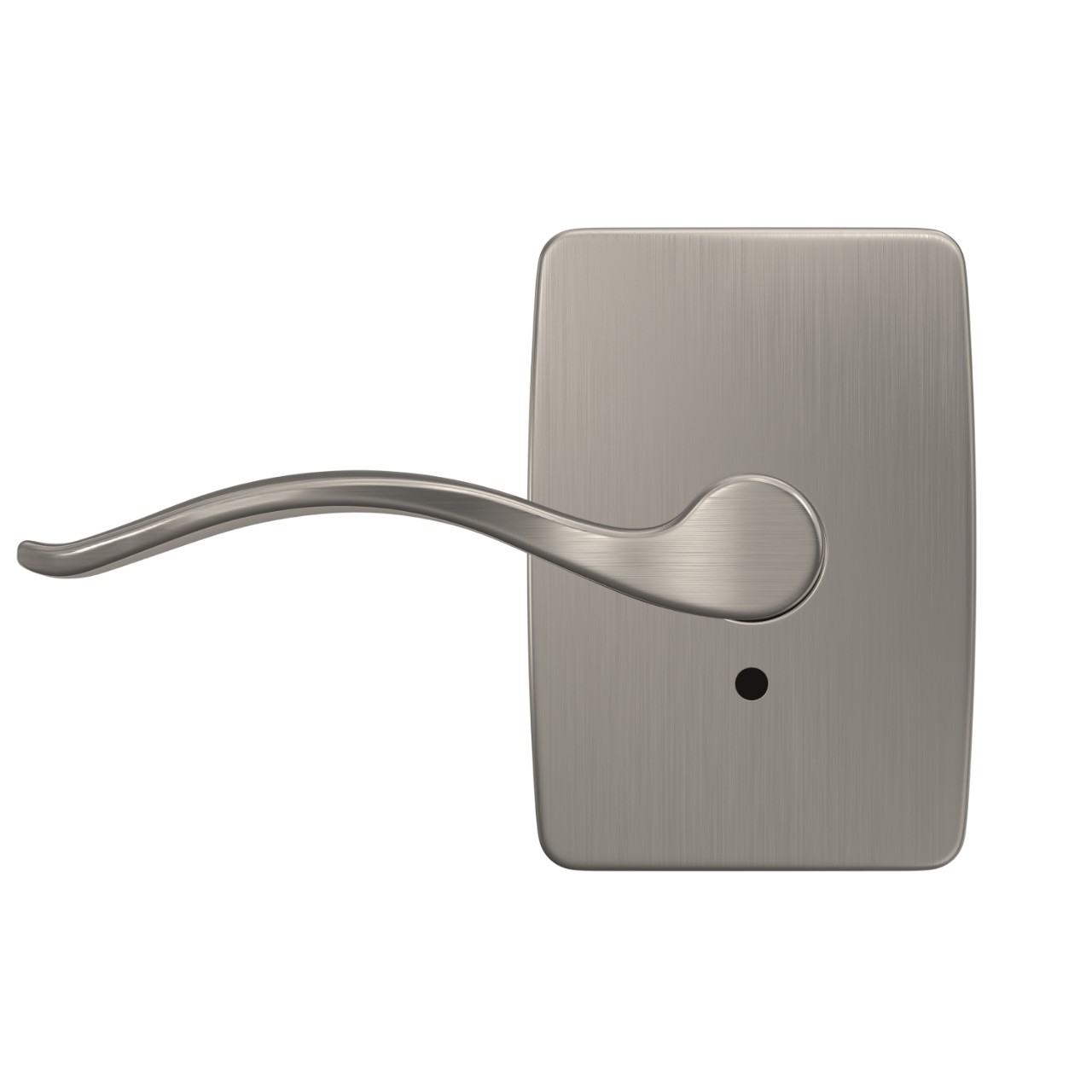 Custom Pennant Hall-Closet and Bed-Bath Lock Lever with Greene Trim