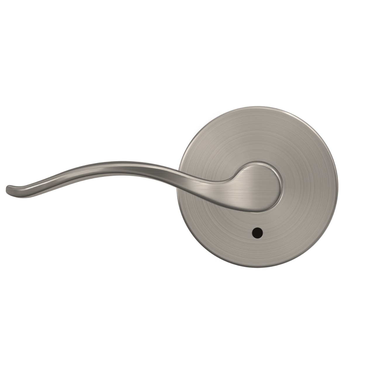 Custom Pennant Hall-Closet and Bed-Bath Lock Lever with Howe Trim