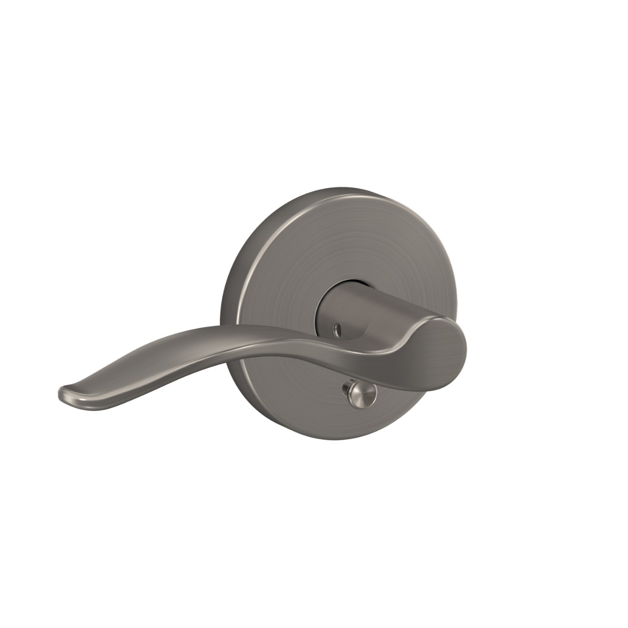 Custom Pennant Hall-Closet and Bed-Bath Lock Lever with Howe Trim