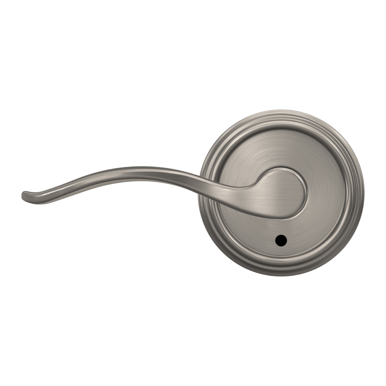 Custom Pennant Hall-Closet and Bed-Bath Lock Lever with Indy Trim