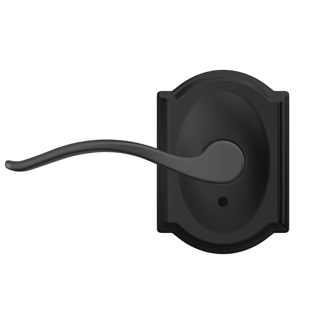 Custom Pennant Hall-Closet and Bed-Bath Lock Lever with Camelot Trim