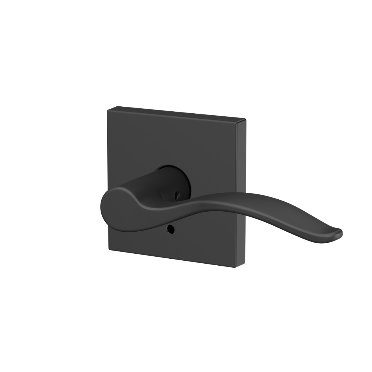 Custom Pennant Hall-Closet and Bed-Bath Lock Lever with Collins Trim