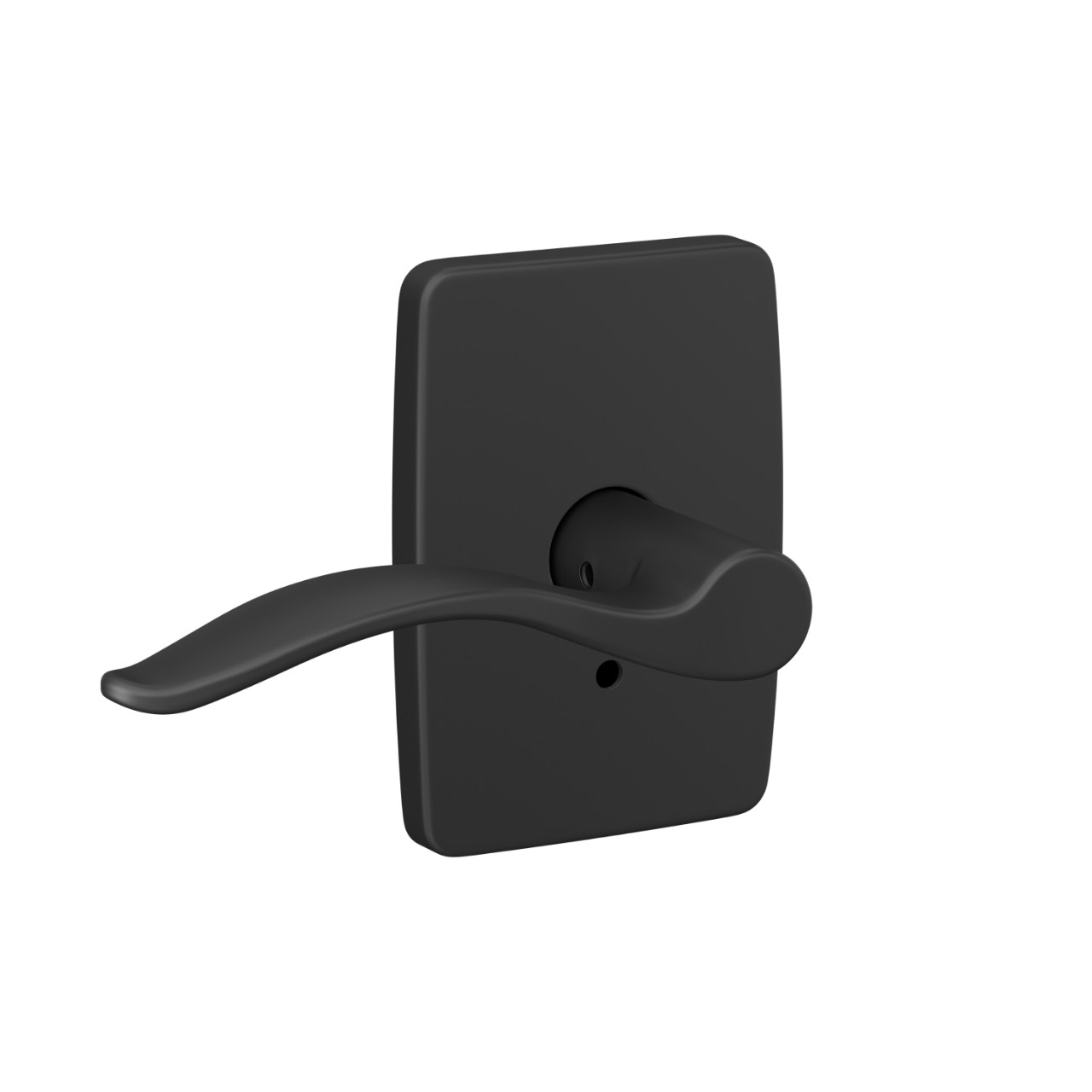 Custom Pennant Hall-Closet and Bed-Bath Lock Lever with Greene Trim