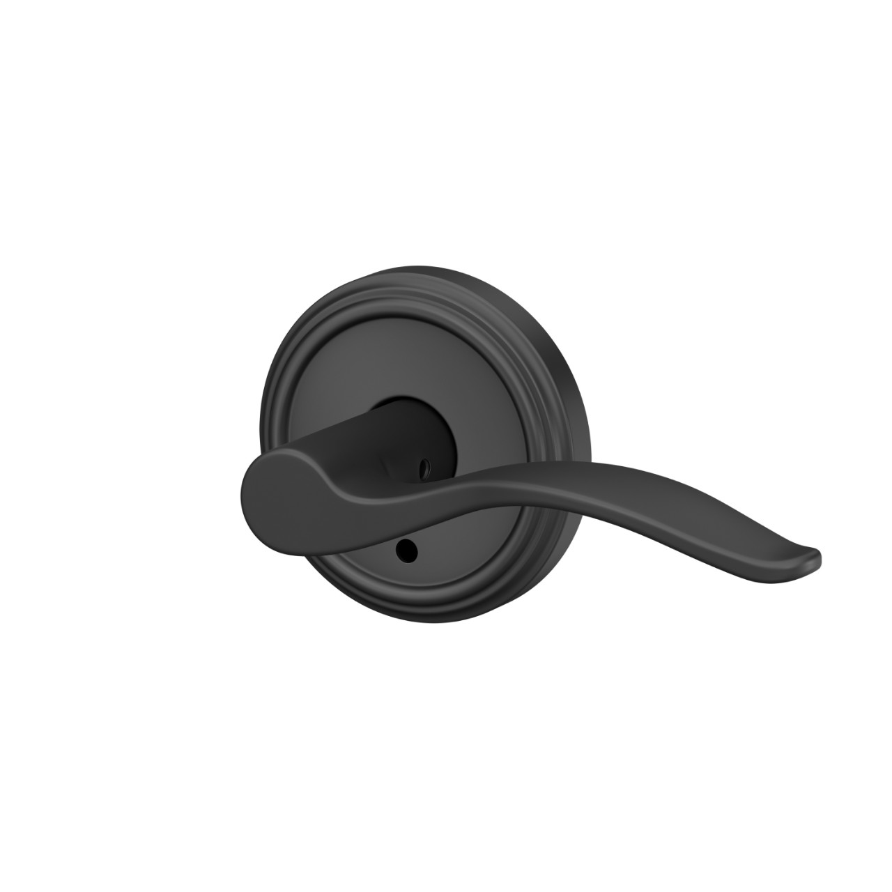 Custom Pennant Hall-Closet and Bed-Bath Lock Lever with Indy Trim