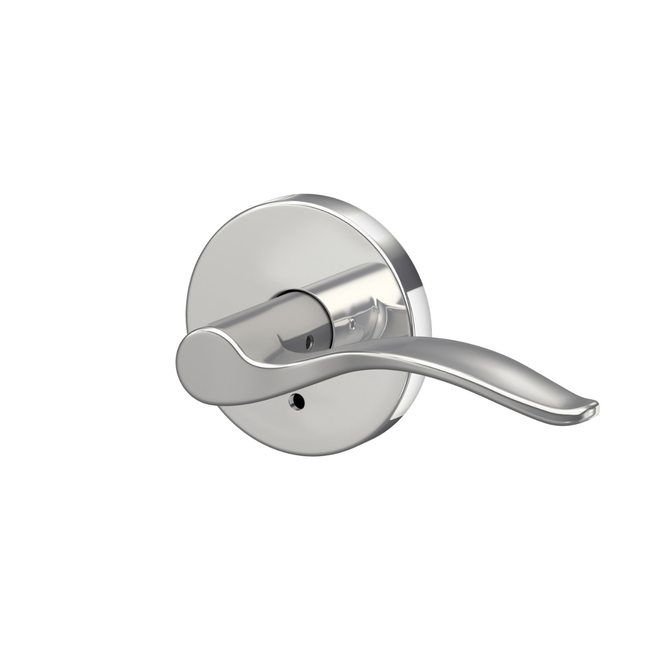 Custom Pennant Hall-Closet and Bed-Bath Lock Lever with Howe Trim