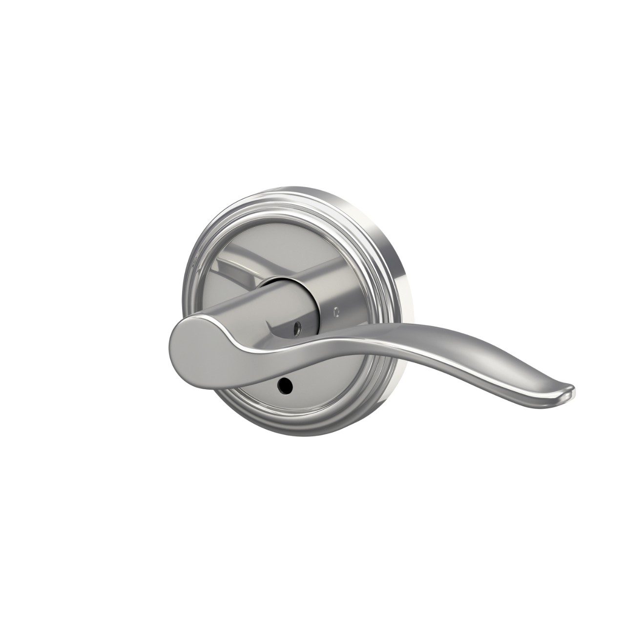 Custom Pennant Hall-Closet and Bed-Bath Lock Lever with Indy Trim
