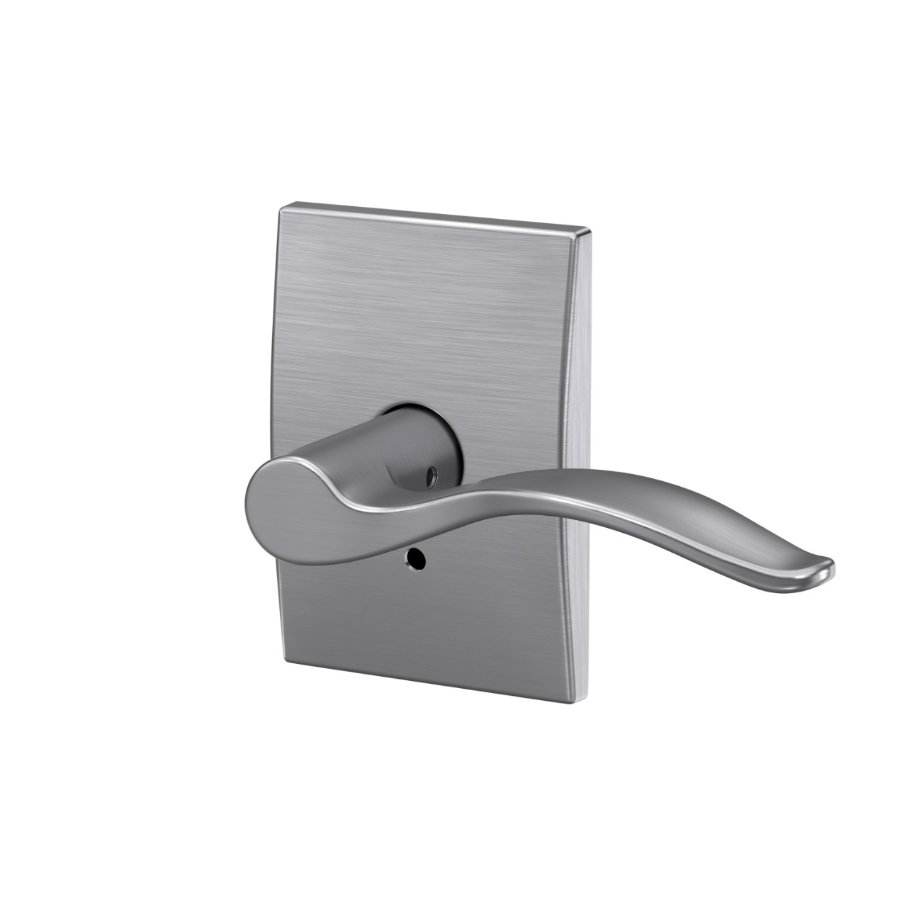Custom Pennant Hall-Closet and Bed-Bath Lock Lever with Century Trim