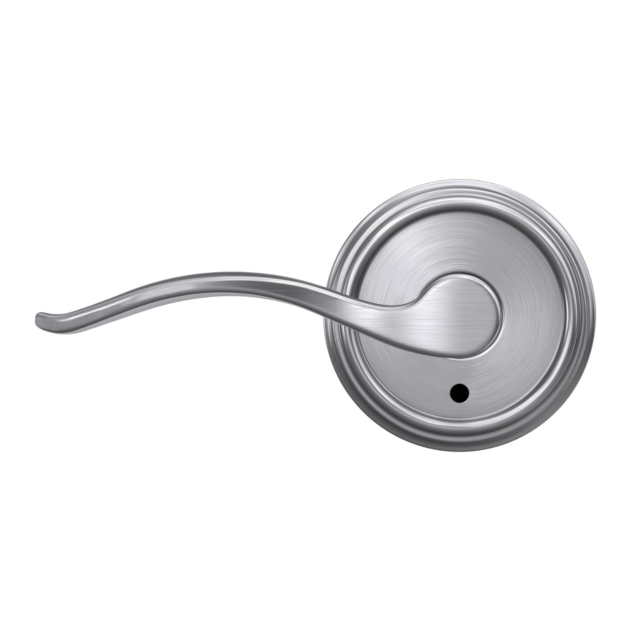 Custom Pennant Hall-Closet and Bed-Bath Lock Lever with Indy Trim