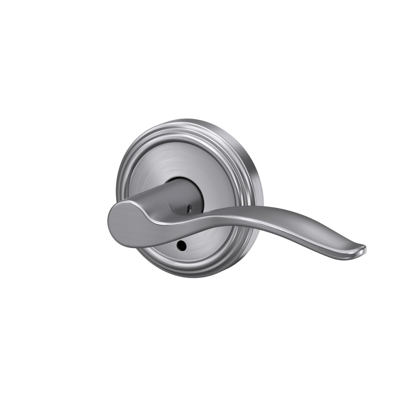 Custom Pennant Hall-Closet and Bed-Bath Lock Lever with Indy Trim