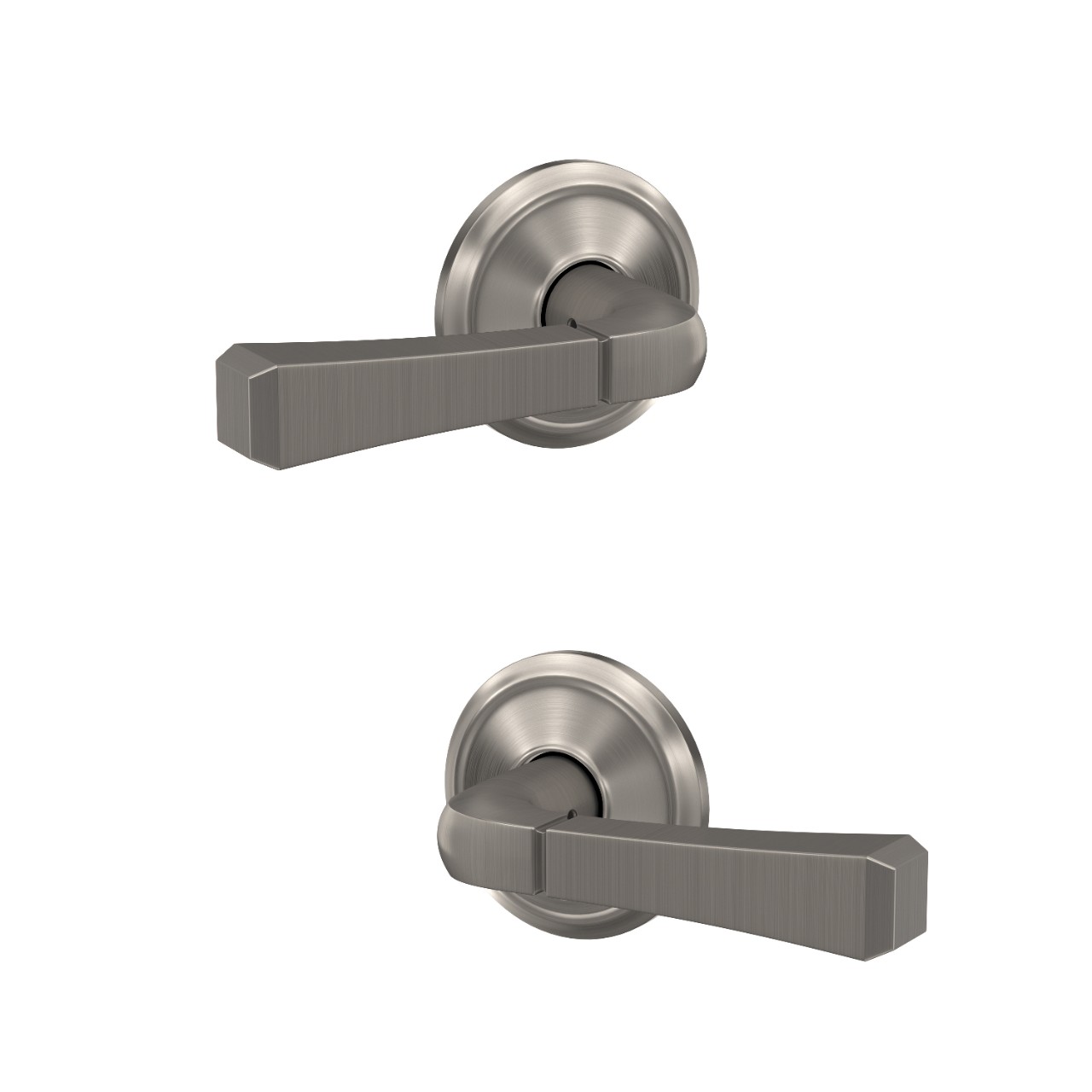 Custom Rivington Non-Turning Lever with Alden Trim