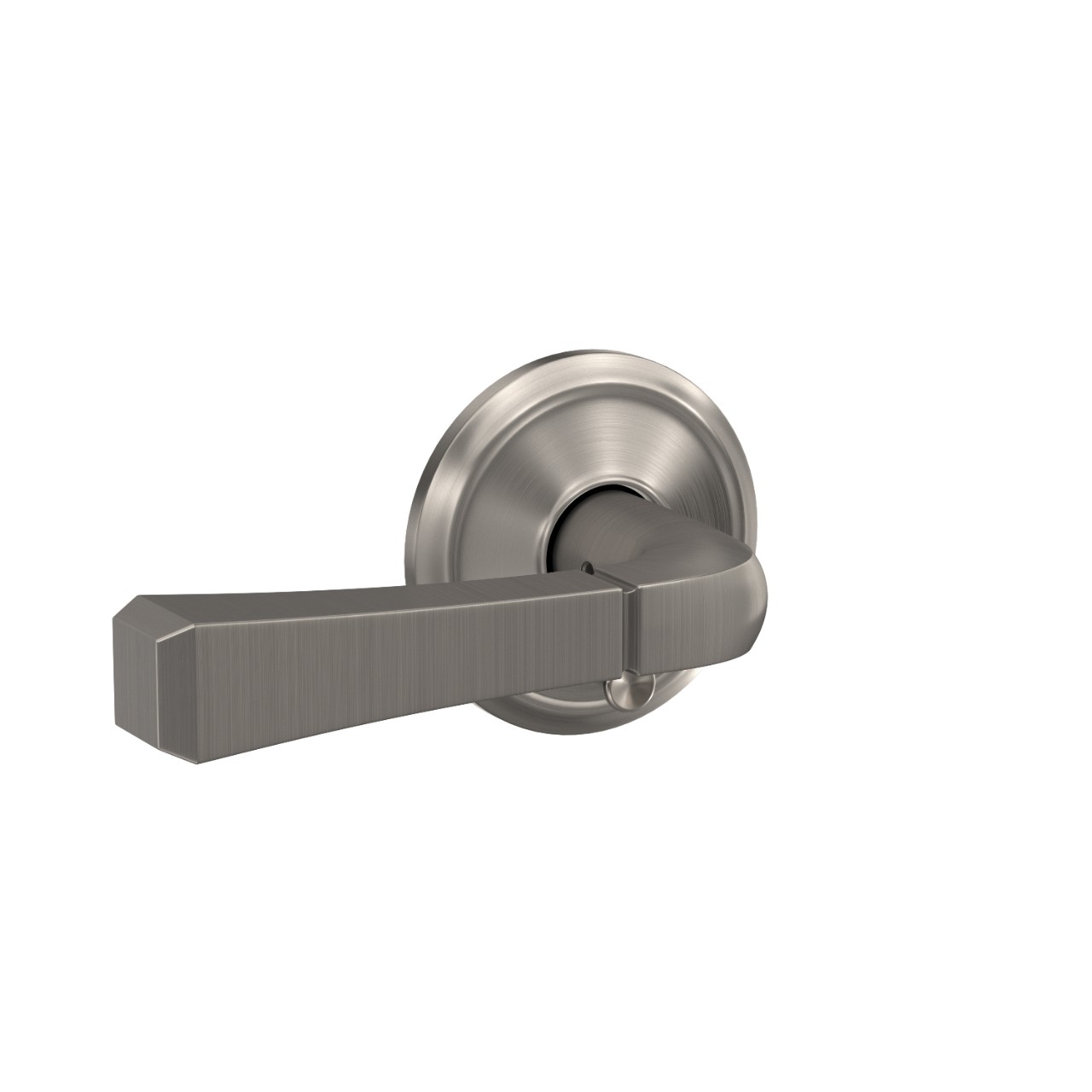 Custom Rivington Lever with Alden Trim Hall-Closet and Bed-Bath Lock