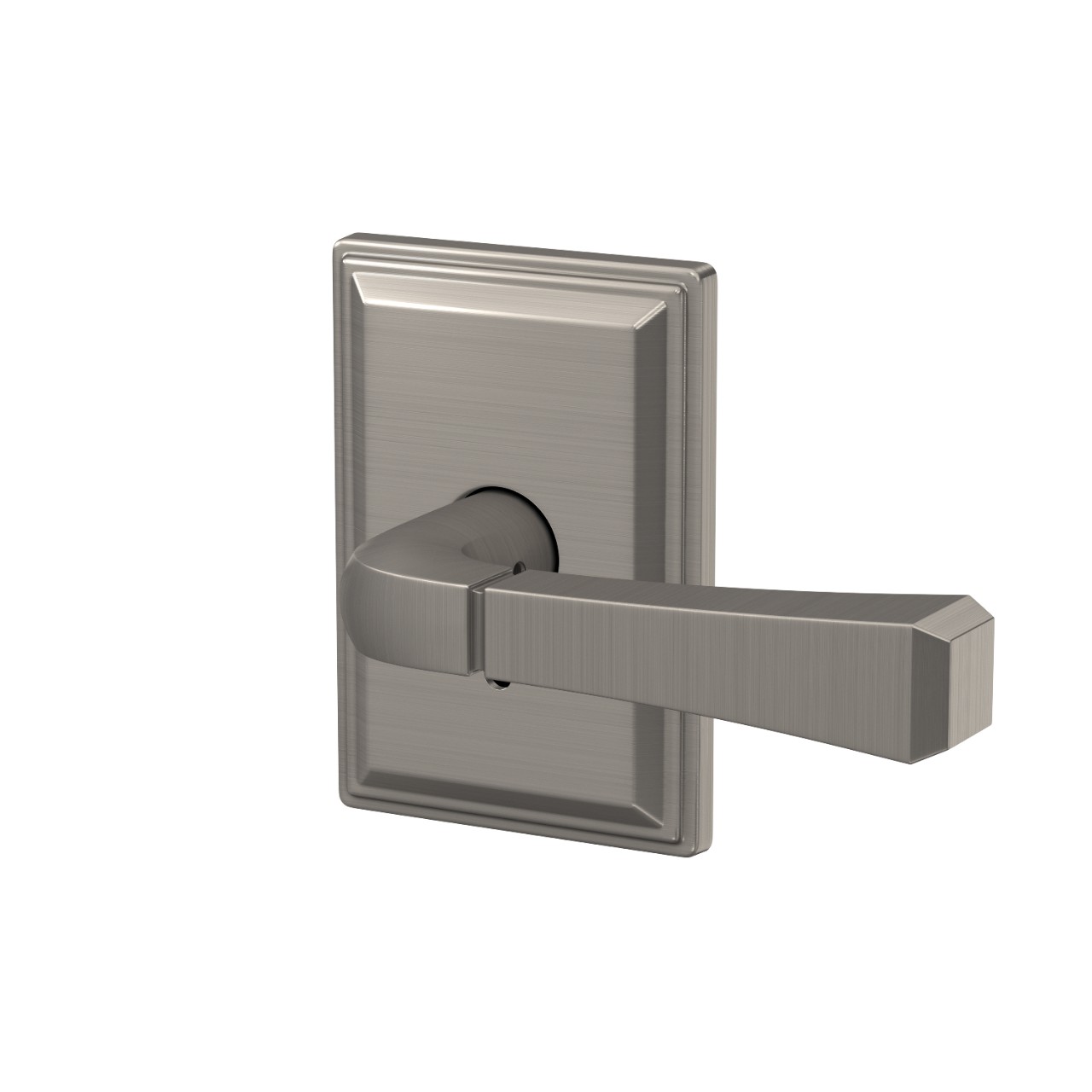 Custom Rivington Lever with Grandville Trim Hall-Closet and Bed-Bath Lock